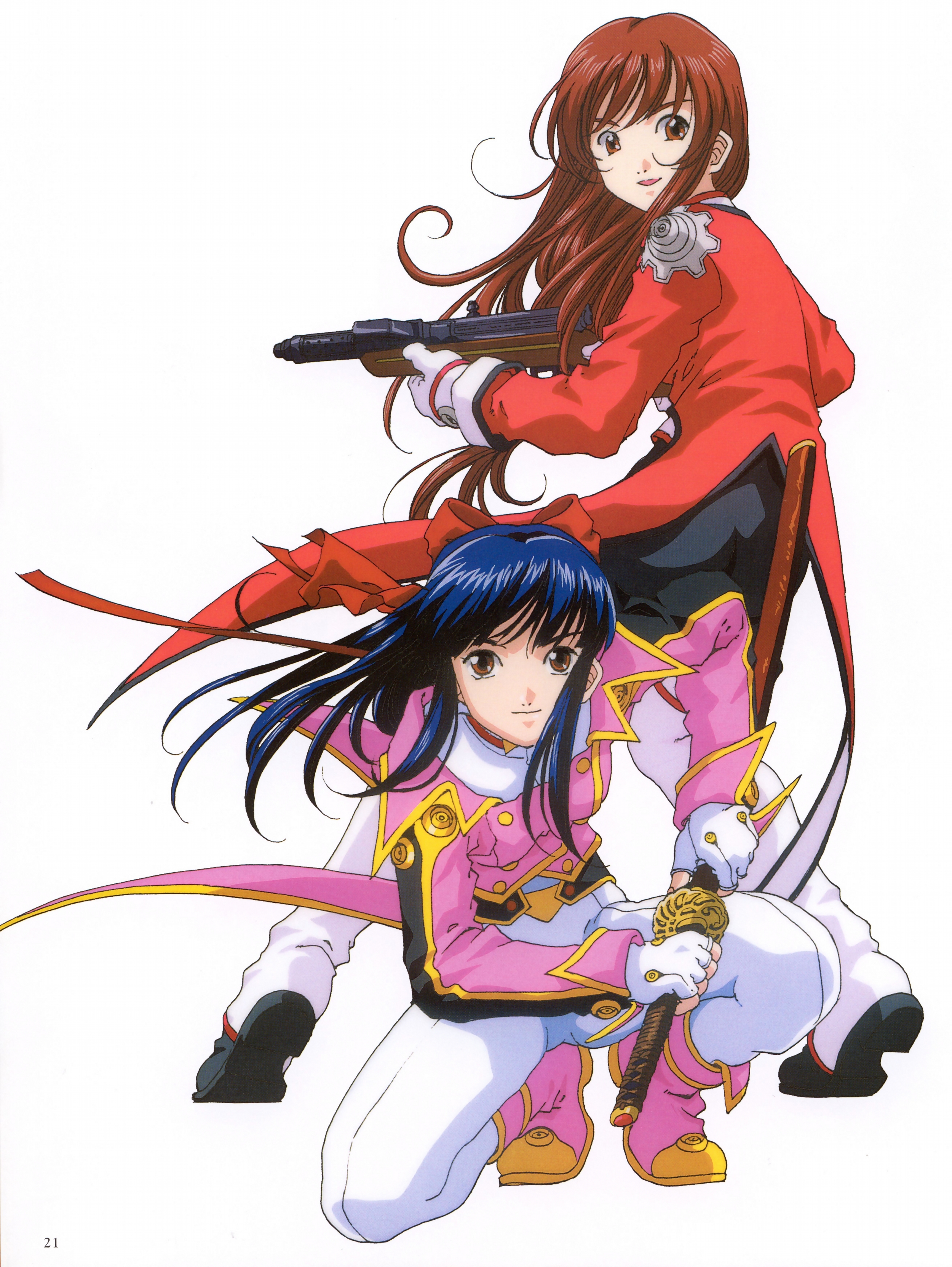 Sakura Taisen Sakura Taisen Iii Erica Fontaine Shinguuji Sakura ...